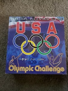 USA Olympic Challenge Official Licensed Board Game NEW SEALED IN BOX - Picture 1 of 2