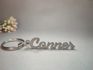 Conner Personalized Stainless Steel Gift Car Keychain - Picture 1 of 5