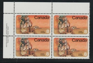 1974 Canada SC# 643 UL - Mennonite Settlers Centenary - Plate Block M-NH # 2571a - Picture 1 of 1