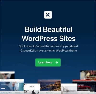 WordPress Theme - Kalium 3 - Creative Theme for Professionals - Bild 1 von 4