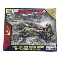 Soviet Machine Anti Tank Missile System At 7 With Crew 1 72 Zvezda Hot War Se Ebay