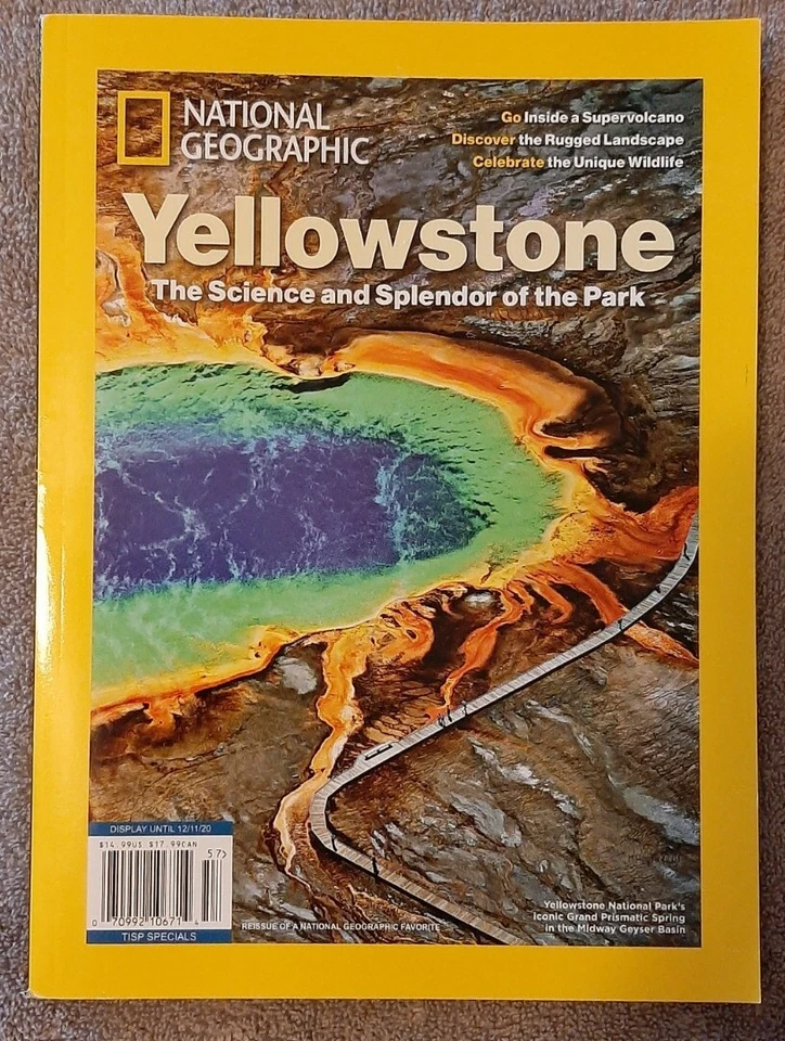 National Geographic Special Publication Magazine YELLOWSTONE National Park NEW - Image 1 of 1