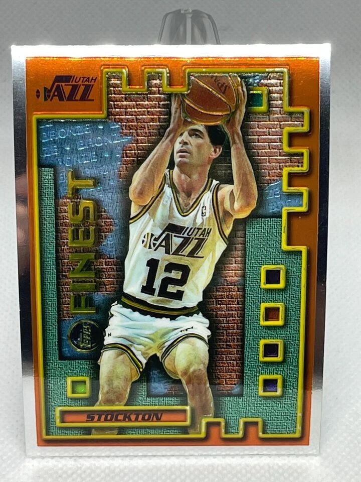 John Stockton 1995-96 Topps Mystery Finest #M29 - Image 1 of 1
