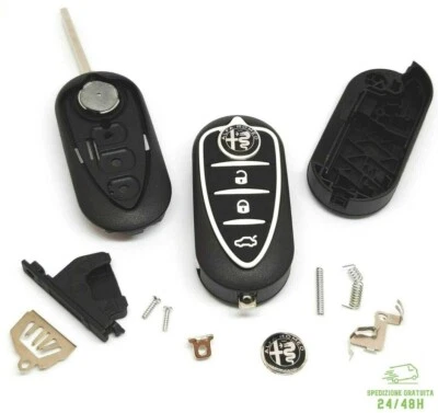 Nuovo Guscio Cover Telecomando Chiave Completa per ALFA ROMEO Giulietta Mito