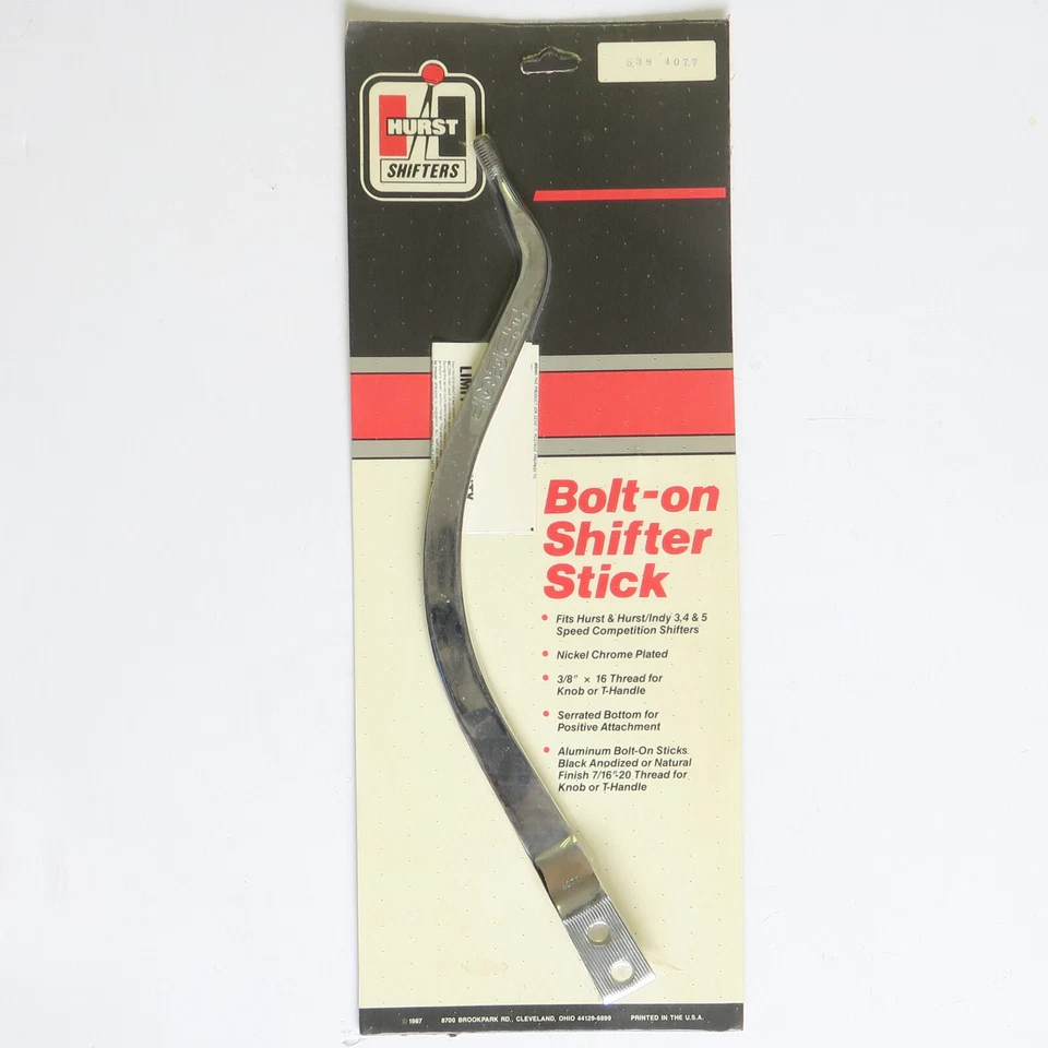 Carrocería Chrysler C vintage HURST 1980 EE. UU. 4077 5384077 SOLO nuevo paquete original Foto 1 de 1