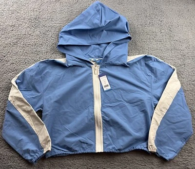 Chaqueta con Capucha Prince Pickleball Para Mujer Talla XL Tejida Cremallera Frontal Azul Foto 1 de 4