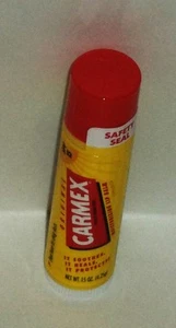 1 CARMEX Original Moisturizing Lip Balm Soothes Heals Chap Lips Cold Sores SPF15 - Picture 1 of 1
