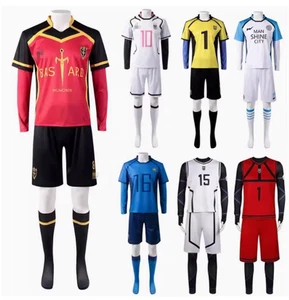 Conjunto de Jersey Anime Blue Lock Isagi Yoichi Seishiro Nagi Juegos con disfraces Prendas para el torso Pantalones Cortos Calcetines - Imagen 1 de 9