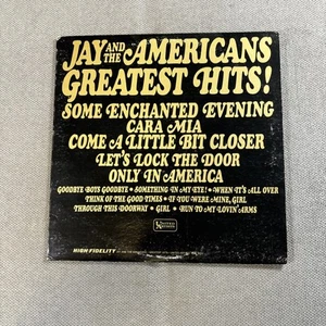 JAY AND THE AMERICANS GREATEST HITS (VG) UAL-3453 LP VINYL RECORD - Picture 1 of 12