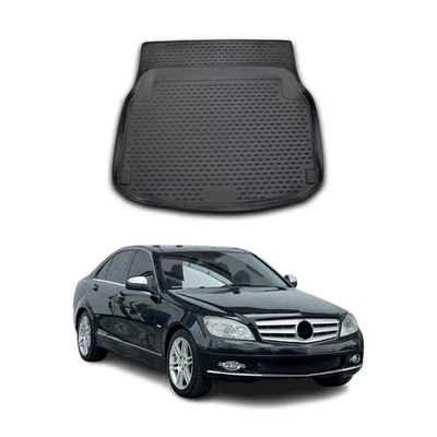 For Mercedes-Benz C300 2010-2014 OMAC 4793250 Classic Black Cargo Liner Foto 1 de 4
