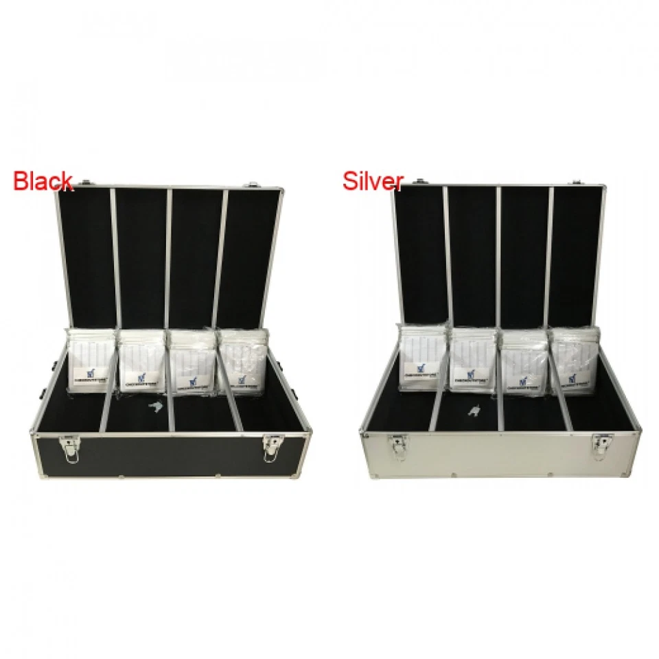CheckOutStore Aluminum CD/DVD Hanging Sleeves Storage Box (Holds 1000 Discs) Foto 1 de 1