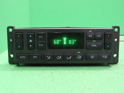 03-06 TOWN CAR EATC AUTOMATIC CLIMATE HEATER CONTROL 6W1H-18C612-AB REBUILT 2974 - Image 1 of 4