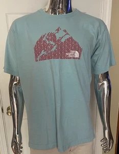 The North Face Never Stop Exploring T-Shirt Sky Blue Men's XL - Picture 1 of 9