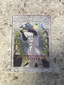 Fleer Ken Griffey Jr 1997 blanqueador blasters troquelado inserto Marineros patio #4 SSP - Imagen 1 de 7