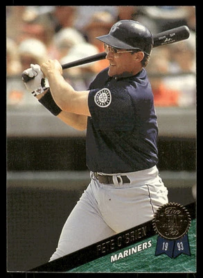 1993 Leaf #412 Pete O'Brien - Image 1 of 2