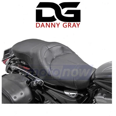 Danny Gray TourIST 2-Up Air-1 Vinyl Seat for 2005-2007 Harley Davidson vf Foto 1 de 4