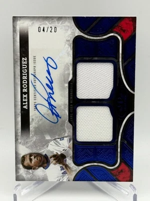 2025 Alex Rodriguez Topps Tier One #AT1R-ARO Autographed Tier One Dual Relic /20 - Image 1 of 4