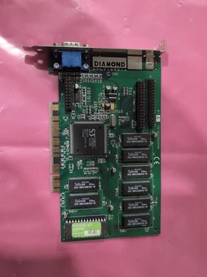 DIAMOND ST 3D 2000 PCI 4MB S3 23033206-405 VIDEO CARD - Image 1 of 4