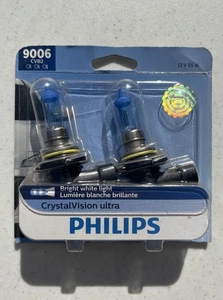 Headlight Bulb-Crystalvision Ultra - Twin Blister Pack Philips 9006CVB2 New Box! - Bild 1 von 2