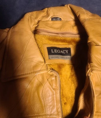 Chaqueta LEGACY Casual (Cuero Genuino) Estilo LS 70 Talla 2XL Foto 1 de 3