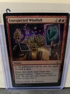 MTG: Unexpected Windfall Adventures in the Forgotten Realms Foil NM - Picture 1 of 3