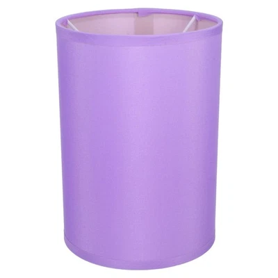  Drum Lamp Shade: 5.5x5.5x8" Cloth Cylinder Lampshade for Table & Floor Lamps - Image 1 of 4