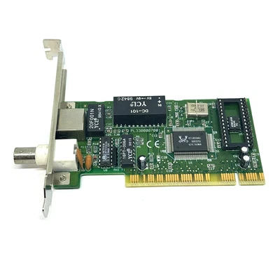 RTL8029AS 10Mbps RJ45/BNC Ethernet - PCI Card - Image 1 of 2
