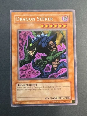 Yugioh! Dragon Seeker - TP4-006 - Rare - Unlimited Edition MP Condition - Image 1 of 2