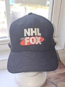 Vintage NHL on Fox Sports Snapback Mütze Kappe National Hockey League Mohr's schwarz - Bild 1 von 6