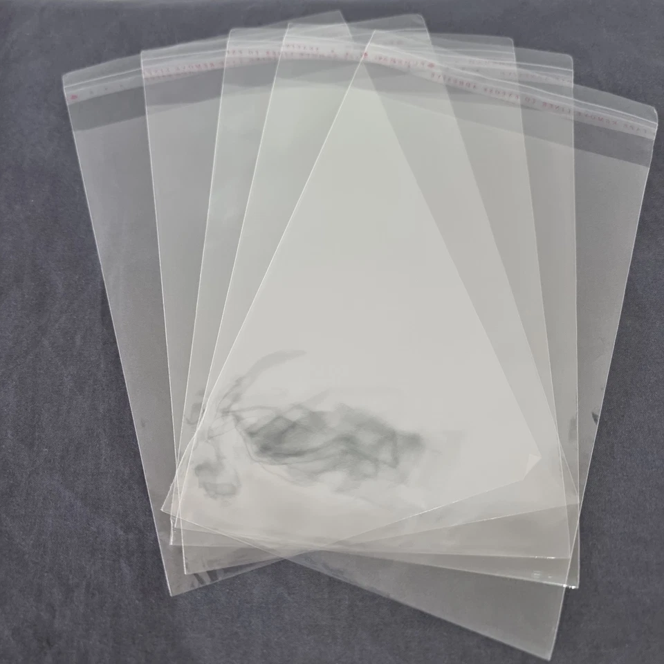 Sealable Bags for PlayStation Xbox Nintendo etc Game Manual Protectors (5-50) - Image 1 of 2