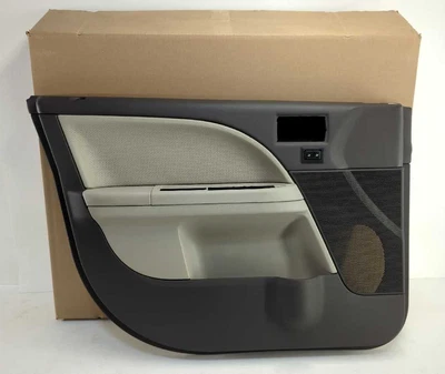 New OEM Ford Door Trim Panel 2008-2009 Taurus X LH Front Medium Stone Power - Image 1 of 4