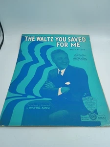 The Waltz You Saved For Me von Wayne King 1930 Noten - Bild 1 von 12