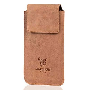 Samsung Galaxy S24 Plus S23 Plus S22 Plus S21 Plus Ledertasche Handycase Braun - Zdjęcie 1 z 3