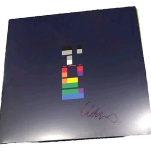 Chris Martin Cold Play X&Y Music Star Signed Autographed Vinyl Album - Picture 1 of 3