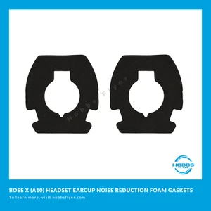 Bose X (A10) Aviation Headset Earcup Noise Reduction Inner Foam Filter / Gasket - Picture 1 of 1