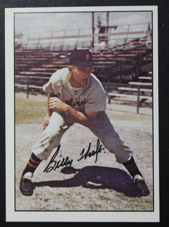 Billy Hoeft (d.2010) DETROIT TIGERS Autographed Signed 1979 TCMA Card #37 - Image 1 of 3