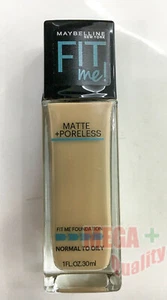 MAYBELLINE FIT ME FOUNDATION MATTE + PORELESS normal-oily 128 WARM NUDE. - Picture 1 of 3