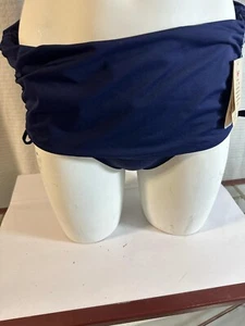 Tommy Bahama Mare Perla Sólidos Lateral Fruncido Falda Hipster Talla XS - Imagen 1 de 5