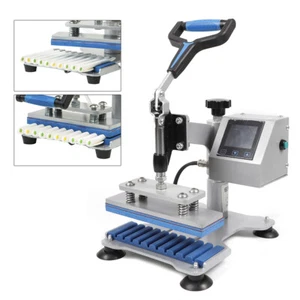 110V Digital LoGo Heat Press Machine for 10 Pens Hot Stamper Transfer Heating - Bild 1 von 18