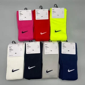 Nike Dri-Fit Classic Cushioned OTC Soccer Socks Men's Large 8-12 Knee High - Picture 1 of 37