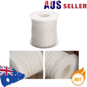 White Candle Wick Cotton Candle Woven Wick for Candle DIY and Candle Making - Picture 1 of 10