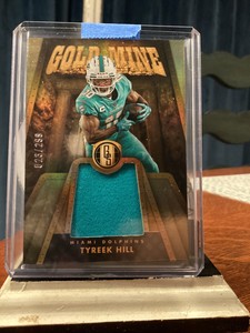2023 Gold Standard Football Tyreek Hill Gold Mine Insert 23/299 SSP Miami