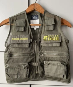 Grand Canyon Junior Ranger Vest Youth Large Costume Halloween Kids Vtg Souvenir - Picture 1 of 9