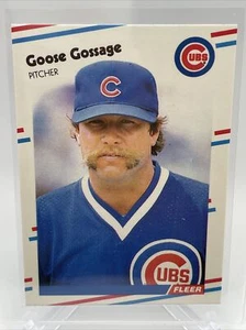 1988 Fleer Update Goose Gossage Baseball Card #U-76 Mint FREE SHIPPING - Picture 1 of 3