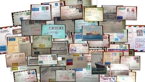 Katapultpost Auswahl Variante Dampfer Bremen Seepost Flugpost Luftpost I - Bild 1 von 139