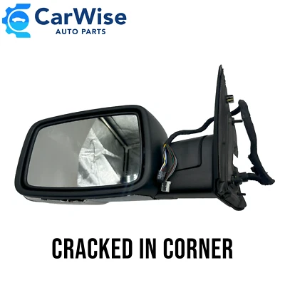 Left Power Fold Chrome Signal Light Power Side Mirror 2014-18 Ram 1500 68231243 Foto 1 de 4