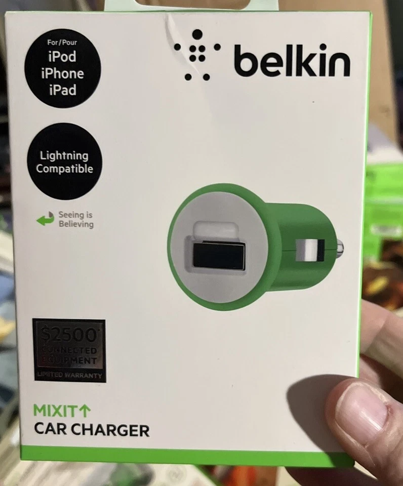 Belkin Cargador Coche iPhone, iPod, iPad Foto 1 de 2
