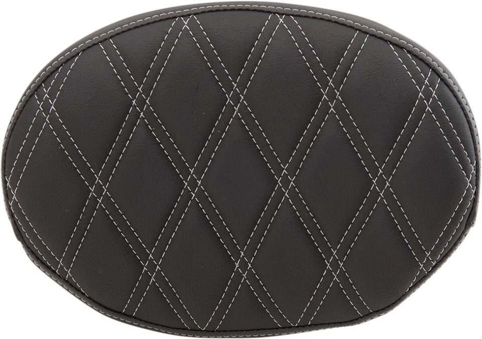 Double Diamond SIlver Stitch Oval Sissy Bar Pad Harley-Davidson CVO FLHRSE5 2013 Foto 1 de 1