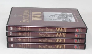 The Encyclopedia of WWII Volume 1-4 DVDs - Picture 1 of 3