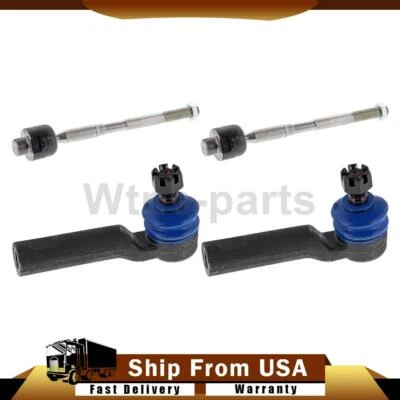 4x extremos de barra de amarre delanteros interiores exteriores Mevotech para Lexus GX460 4,6 L 2010-2018 Foto 1 de 4